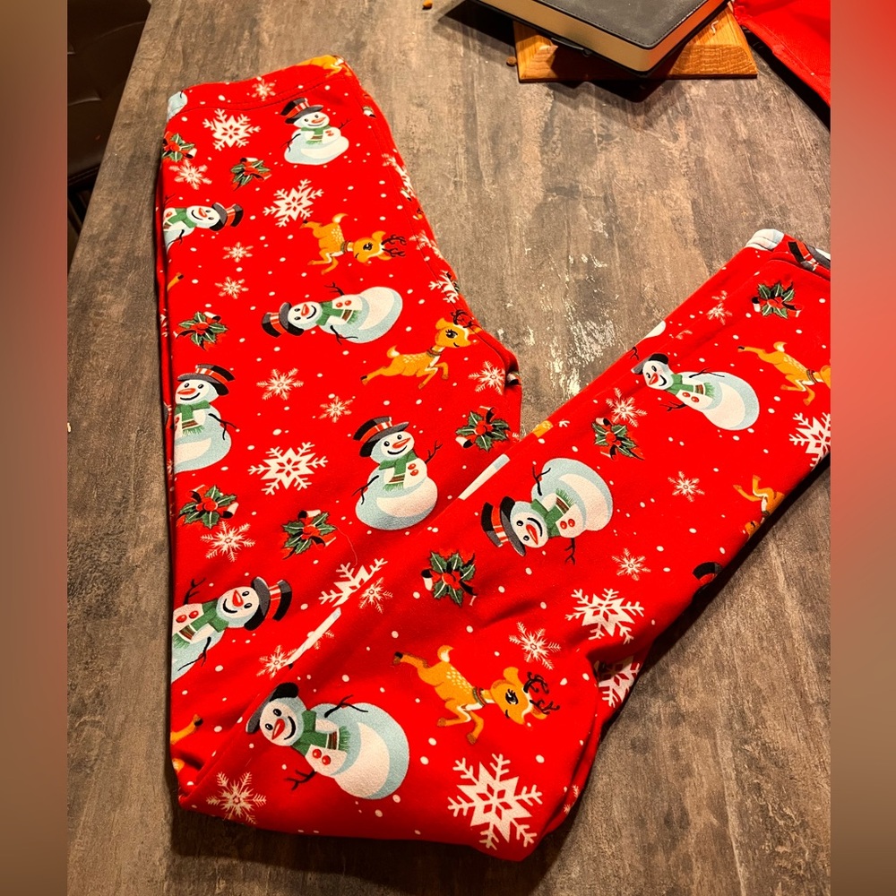 Cozy Christmas leggings